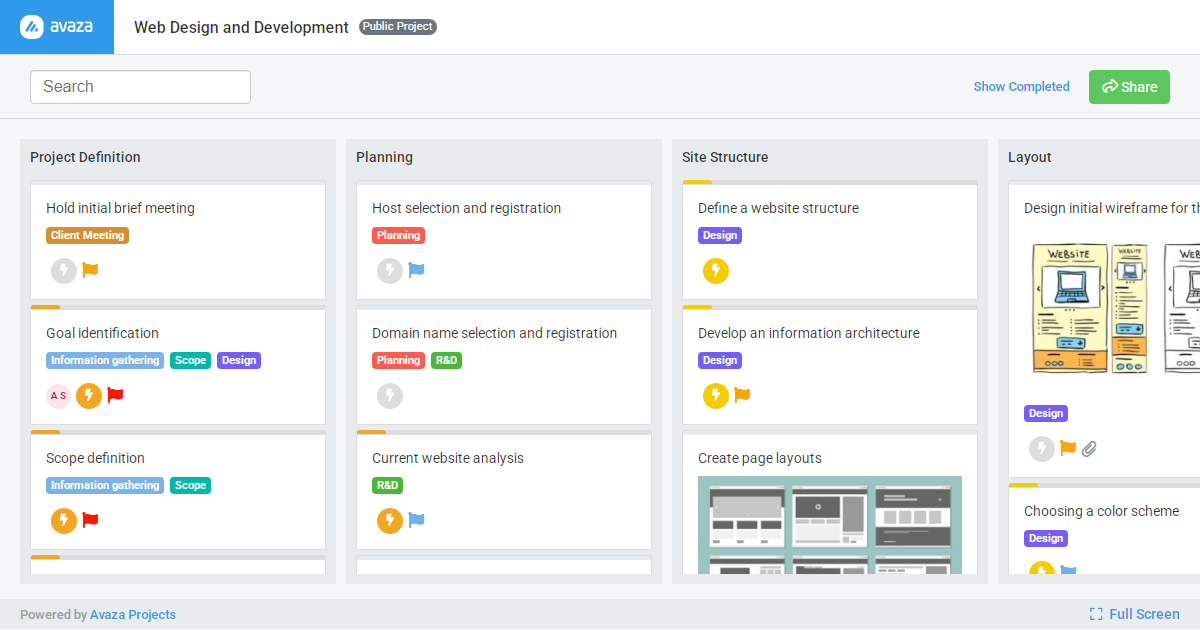 Web Design and Development - Public Project